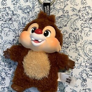 Pop Mart  Mickey Family Together  Disney Chip Plush Toy - Brown and Cream